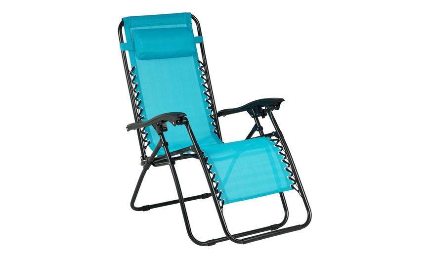 Image 2: Tumbona de exterior ligera y plegable