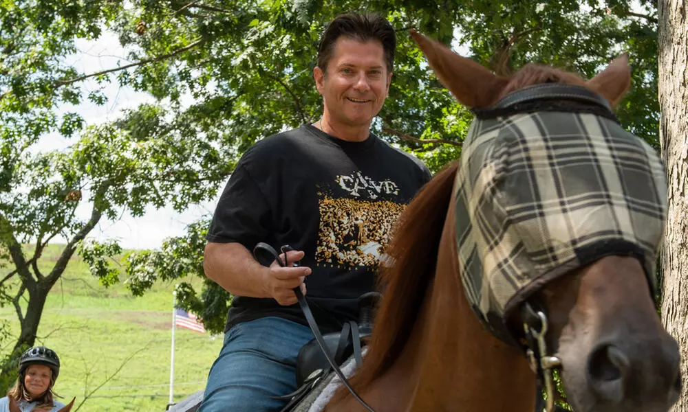 60-Minute Horseback Trail Ride for One, Two, or Four People