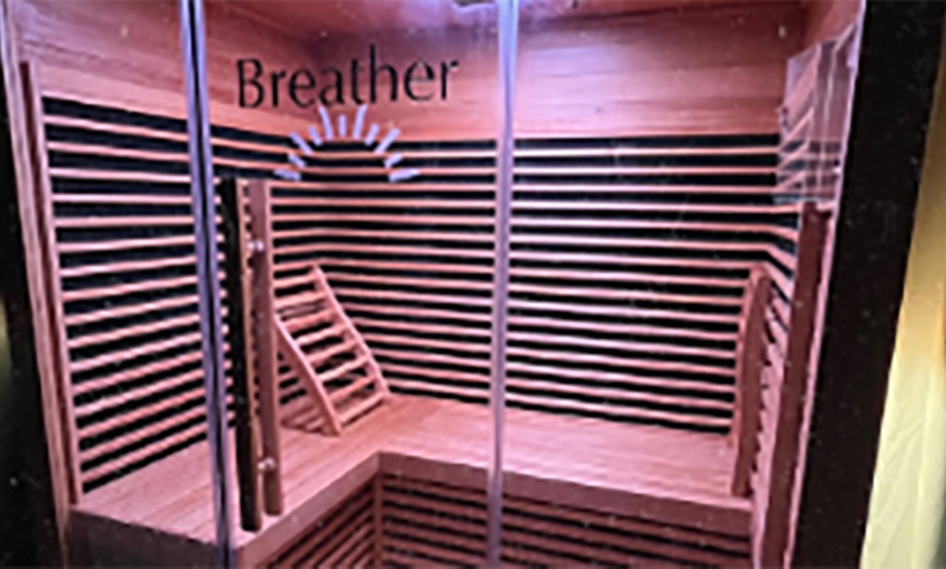 Image 2: Unwind with One or Three 30-Minute Infrared Sauna Sessions
