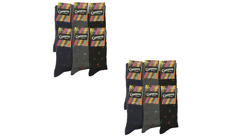 Image 14: Lot 6 ou 12 paires de chaussettes Carpenter