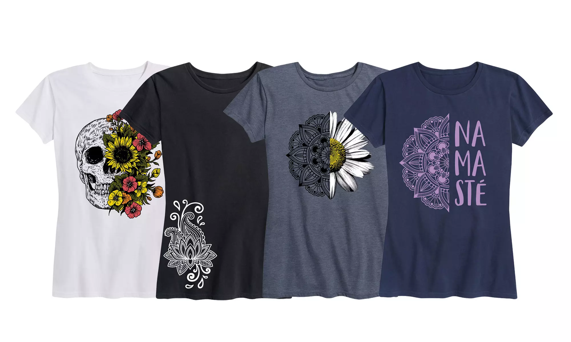 Women's Trendy Graphic Tee. Plus Sizes Available. - Primary Image