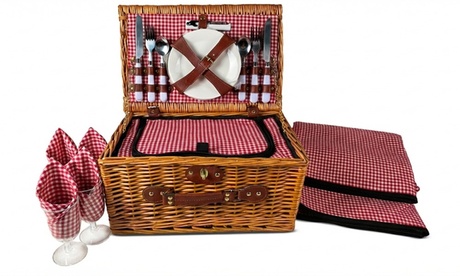 Set da picnic Miele per 4 persone, White