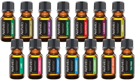 100% Pure Therapeutic-Grade Aromatherapy Essential Oils (4- 8- 14-Pack) Sweet Orange 4-Pack