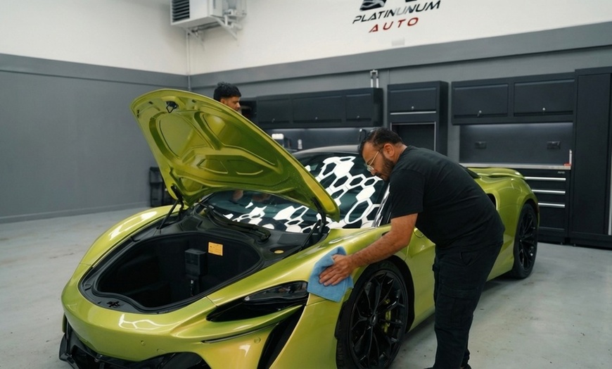 Image 5: Nano Ceramic Tint or Multi Layer Ceramic Coating Vehicle Protection