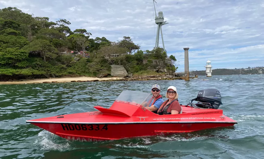 Image 13: Captain Your Own Speedboat or 3-Hour Self-Drive Sydney Speedboat Tour