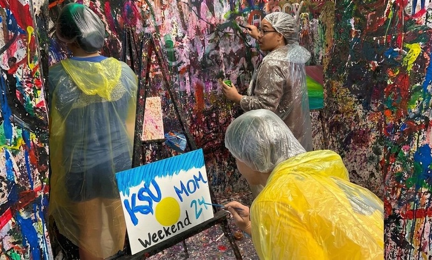 Image 2: Up to 35% Off Splatter Paint Experience at Outrage Rage Room