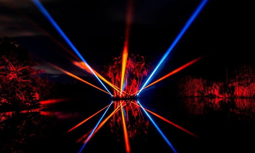 Image 2: Explore Dazzling Light Displays at The Night Garden in Miami
