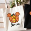 Image 6: Personalisierbarer Sammel-Korb oder Tasche im Halloween-Design