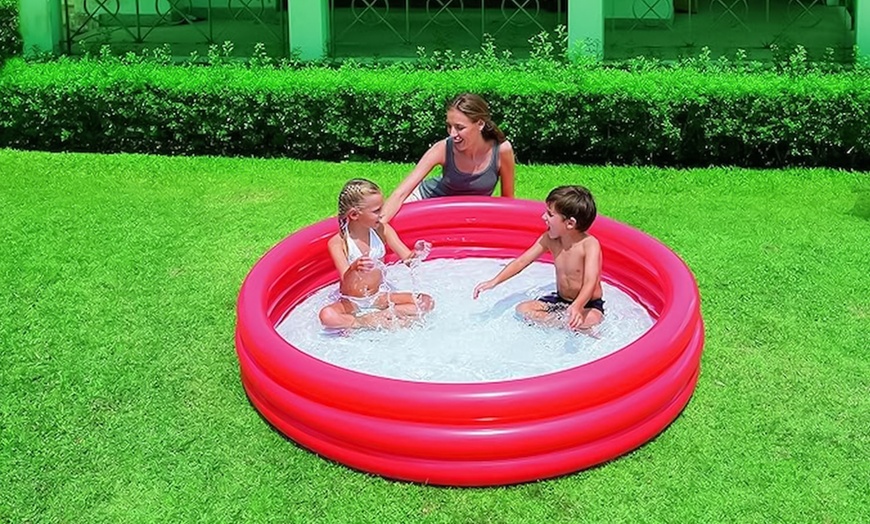 Image 8: Piscine ronde gonflable Bestway