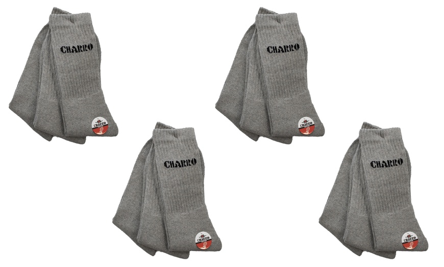 Image 10: Pack de 6, 12 o 24 pares de calcetines de caña media de El Charro