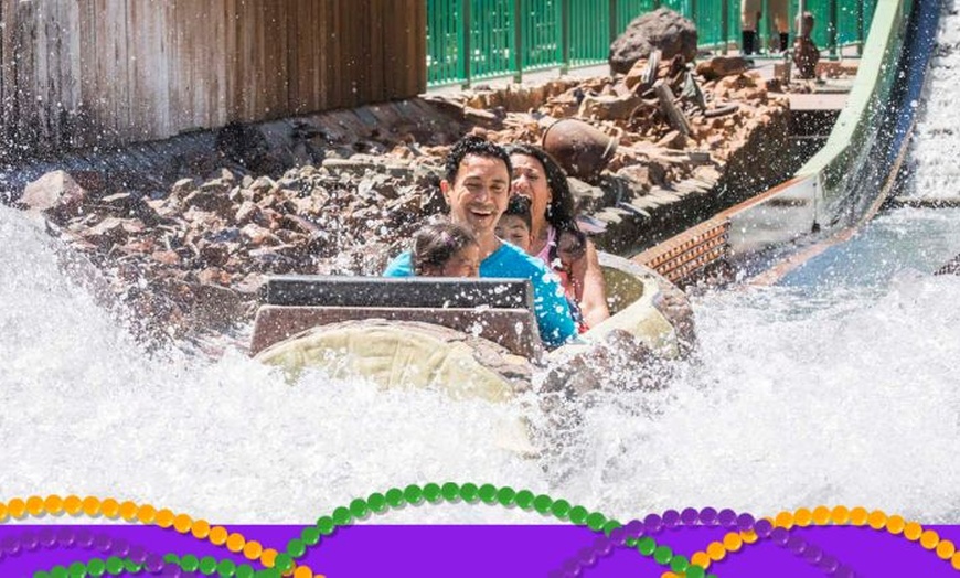Image 4: Mardi Gras Celebration at Castle Park: Save Over (49% Off) - Includes Admission + Unlimited Rides + Mardi Gras Celebration!