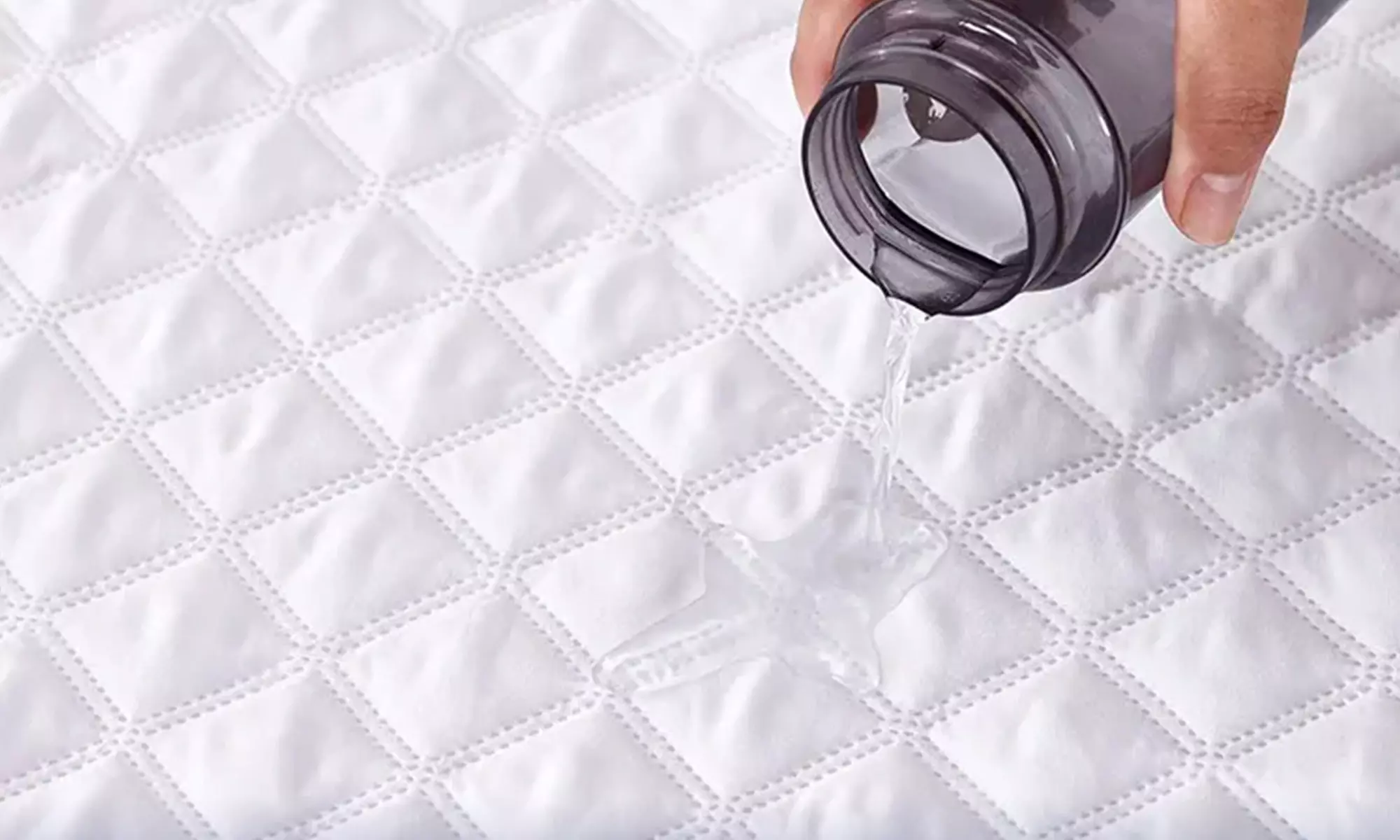 Coprimaterasso impermeabile trapuntato