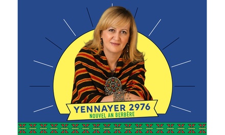 Dimanche 18 janvier à 16h : 1 place en catégorie unique pour "Malika Domrane - Nouvel An Berbère" - "Malika Domrane - Nouvel An Berbère"  au Theatre du Blanc-Mesnil