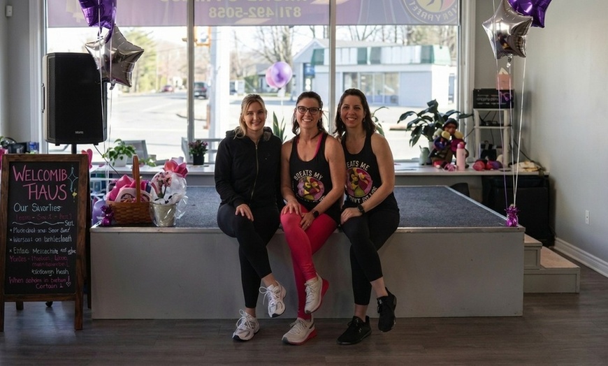 Image 3: Four fitness classes: dance, barre, yoga or strength