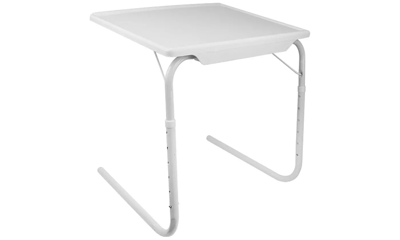 iMounTEK Adjustable Foldable TV Tray Table 6 Heights 3 Angles for Snacks & Meals