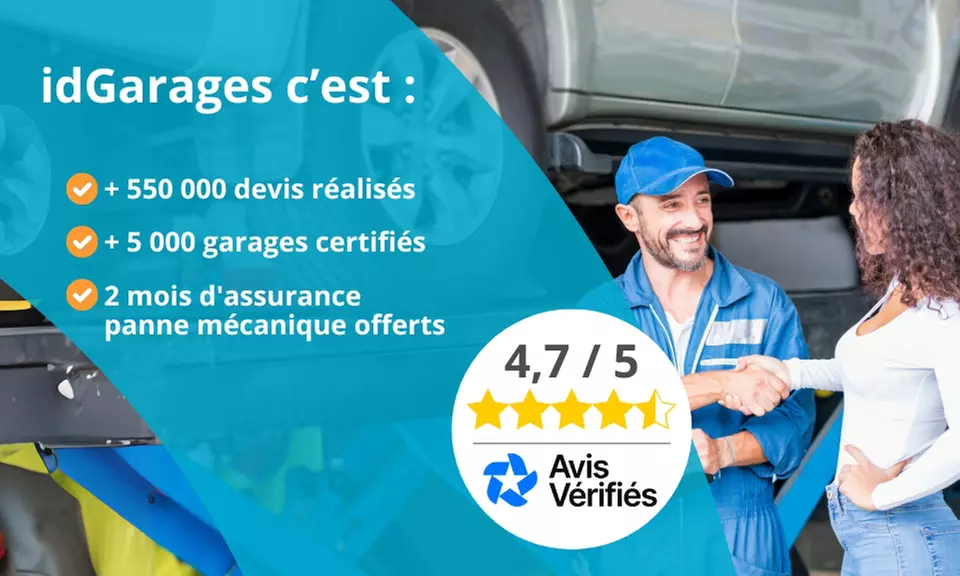 Bon d'achat IdGarages pour prestations sur tous les types de véhicules