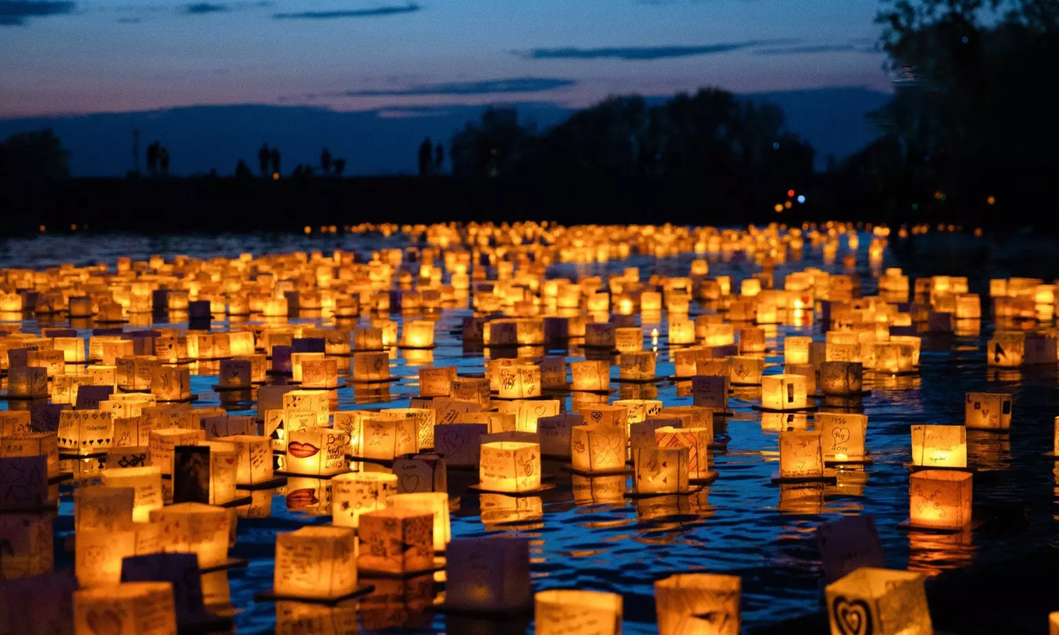 Admission for One, Two, Three, or Four to the Water Lantern Festival