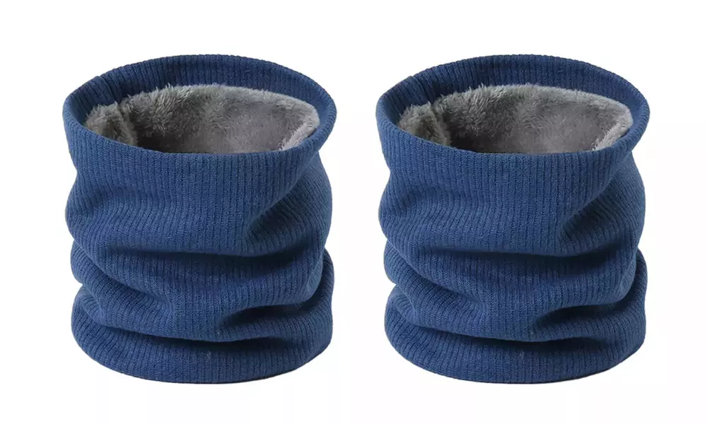 1x oder 2x Doppellagiger Halswärmer