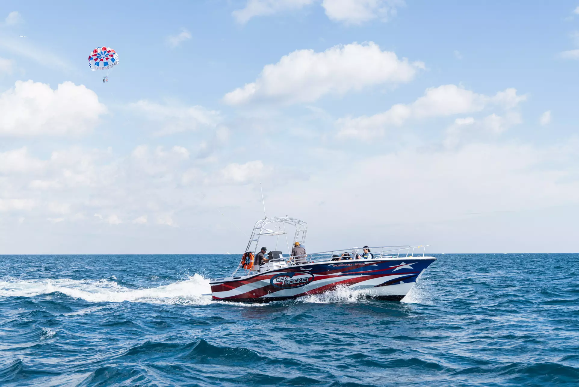 Enjoy a 10-12-Min Parasailing Experience with Sea Rocket Adventures! - Second Medium