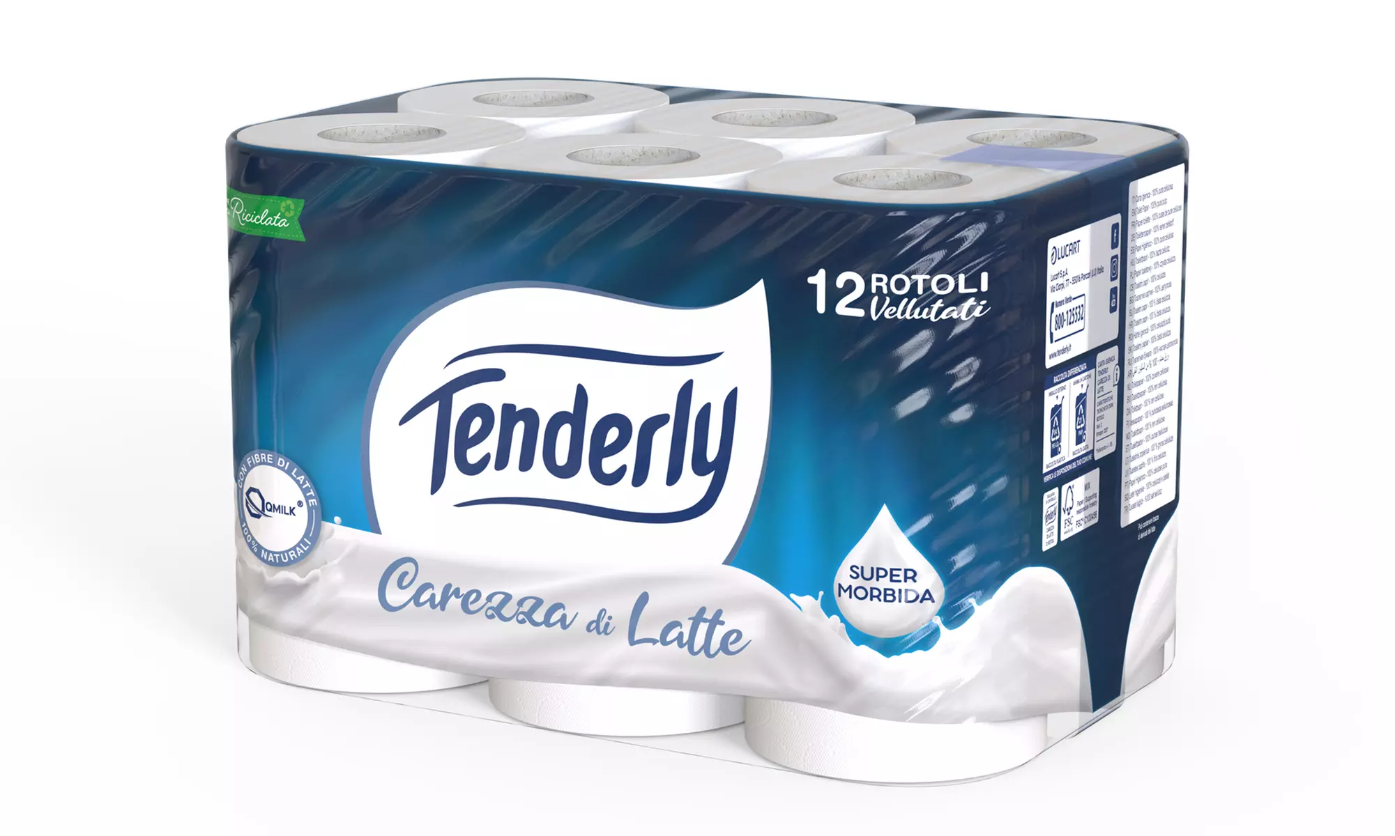 72 rotoli di carta igienica Tenderly