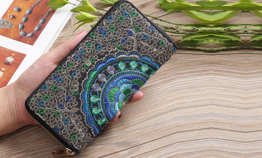 Image 3: Embroidery Wallet