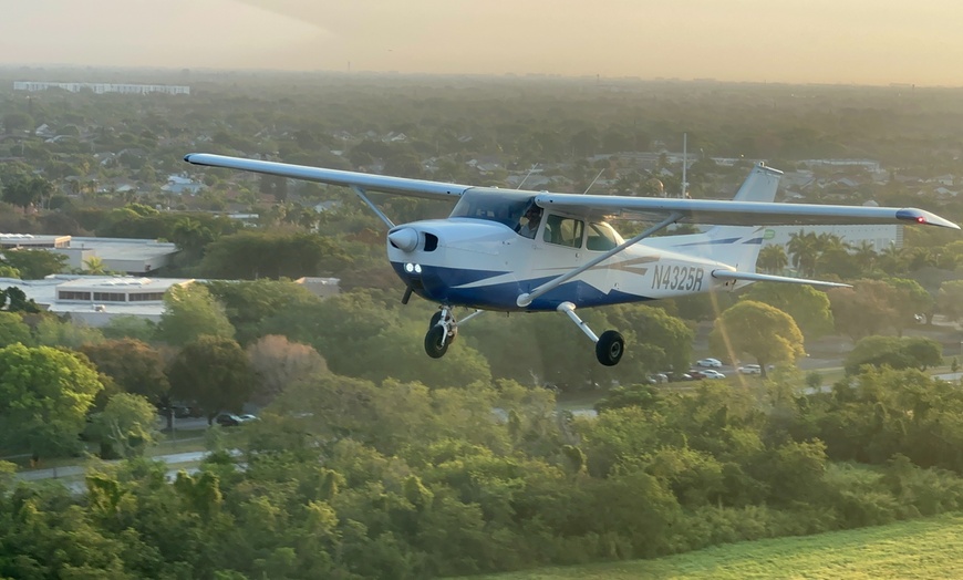 Image 1: Discover The Best Views Of Miami On a Private Airplane Tour