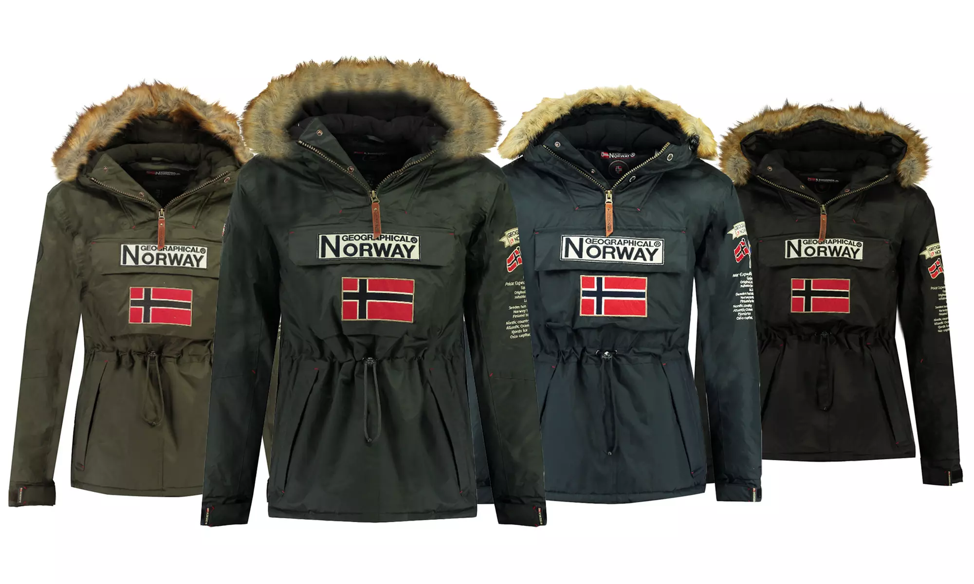 Geographical Norway Men's Barman Puffer Jacket With Free Delivery - Primary Image