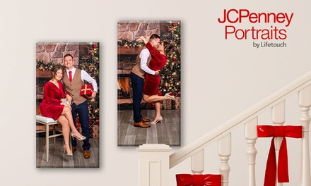 One In-Studio Photography Session | 1 Digital Image + 4 Standard Photography Sheets of One Pose - — ✶ JCPenney Portraits by Lifetouch ✶ — Seasonal Photography Session Deals