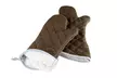 Oven Mitt One Pair Oversized Flame Heat Protection Big Mittens Pot Holders - Second Medium