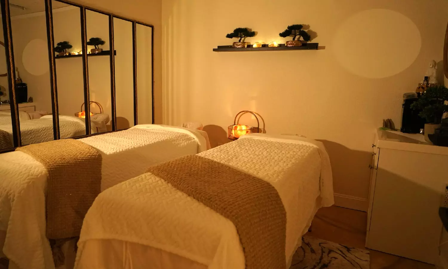 Swedish Massage & Botanical Head Spa + Optional Facial for One or Two