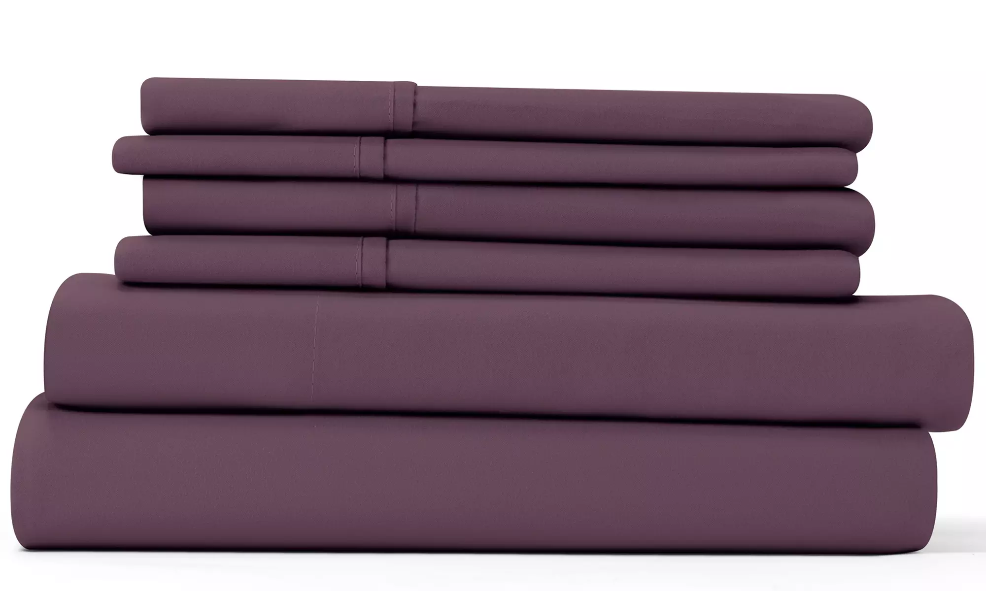 Merit Linens 6-Piece Luxury Wrinkle Free Hotel Bed Sheet Set