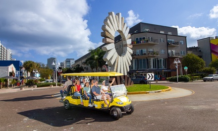 St Pete's Two-Seater: Intimate City Glide - For 2 - Tampa Golf Cart Tours in St. Petersburg, Florida