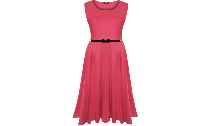 Image 6: Oops Flared Skater Dress
