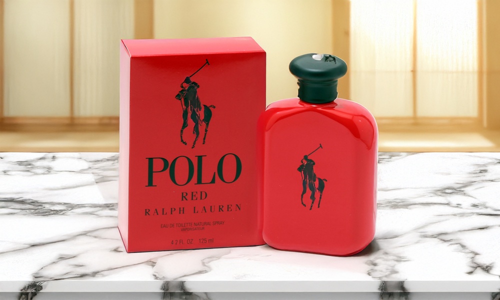 Ralph Lauren Polo Red Eau de Toilette for Men 4.2 Fl. Oz.