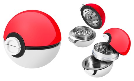 Pokeball Herb Grinder