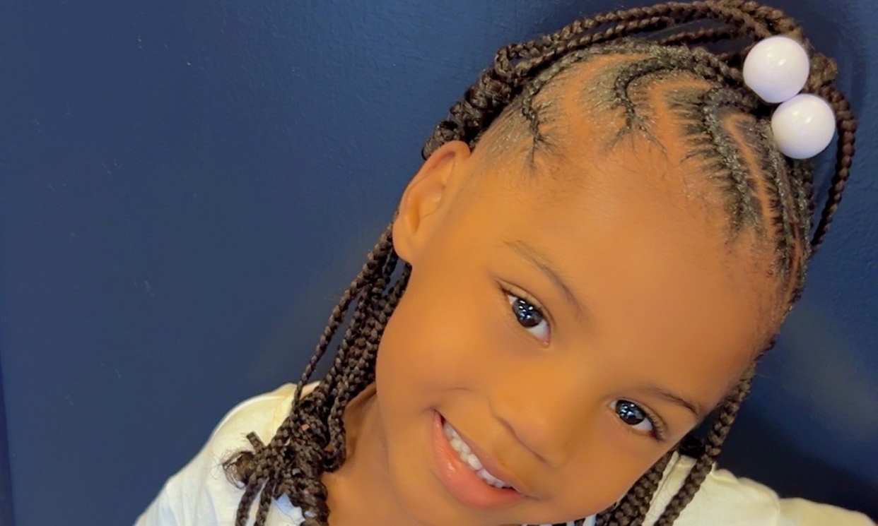 Get stylish Kids Braids, Kids or Teen Knotless Braids