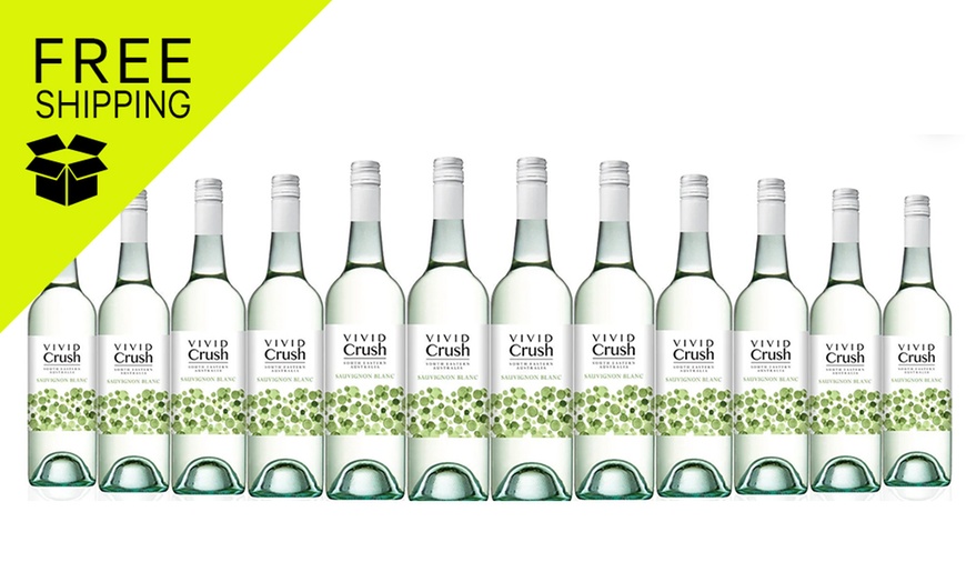 Image 1: Vivid Crush Sauvignon Blanc (12 Bottles)