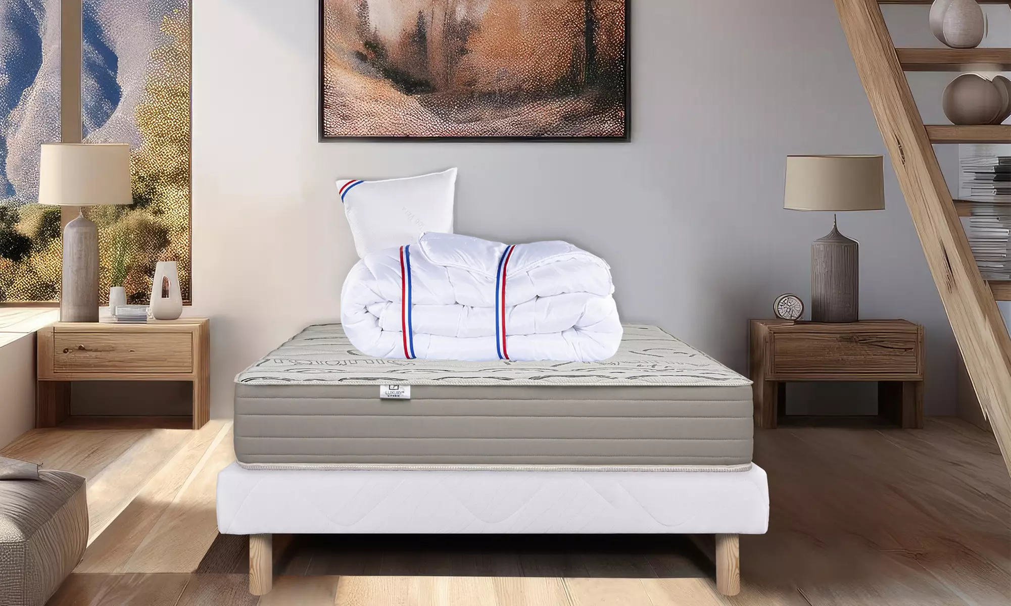 Matelas 24 cm ''ORGANIC Cotton'' de Luxury Literie