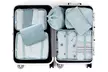 Lot de 7 pièces de rangement et organisation pour voyage - Second Medium