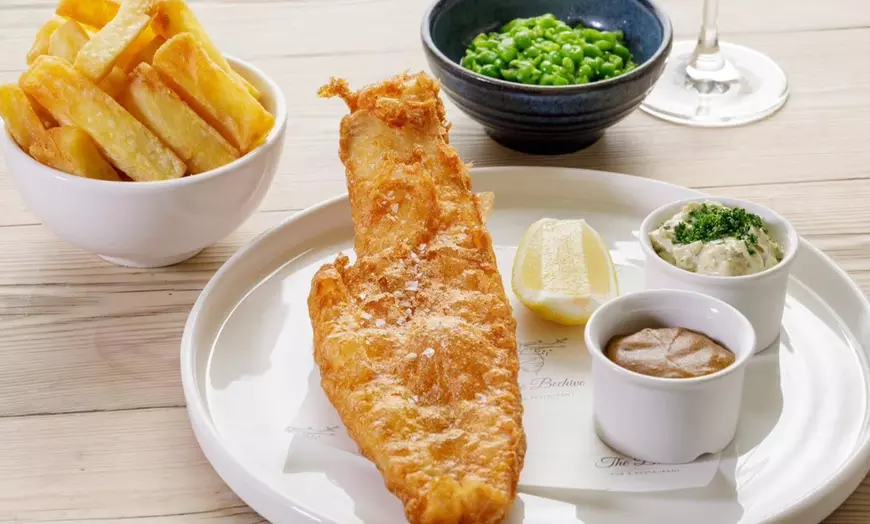 Image 1: Three-Course Lunch with Drinks for 2 or 4 People