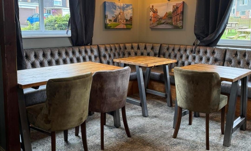 Image 4: 2-Course Meal with a Glass of Wine for 2 or 4 in a Classic British Pub