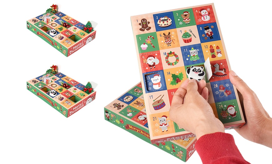 Image 14: 5Pcs Empty Christmas Advent Calendar Boxes