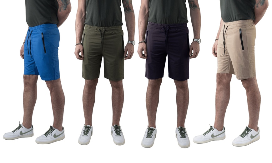 Image 2: Pack di 4 bermuda uomo
