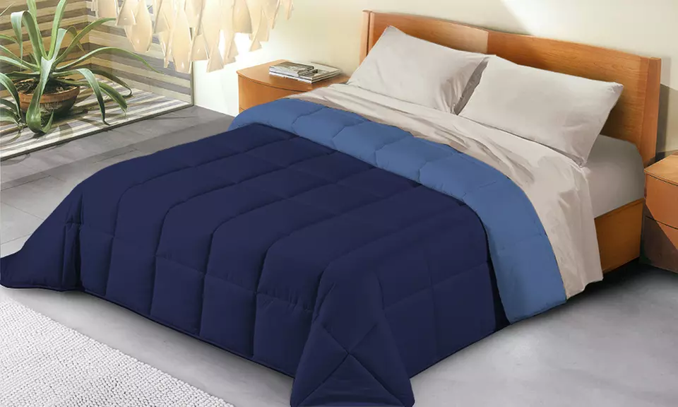 Couette en microfibre 380 gr/m² réversible