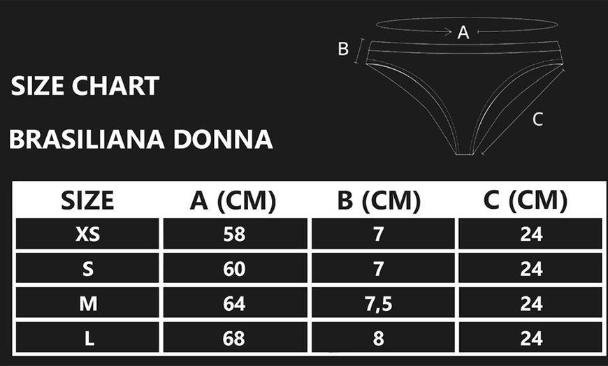 Image 31: Lot de 6 culottes coupe brésilienne Pyrex
