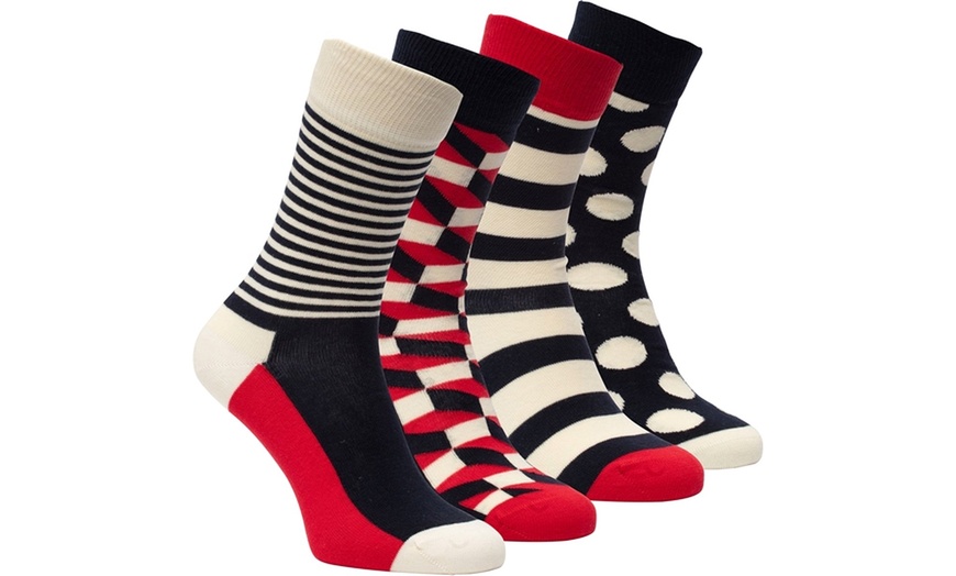 Image 34: Lot de 4 paires de chaussettes Happy Socks