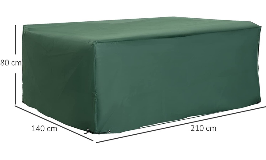 Image 6: Outsunny Outdoor Waterproof Furniture Covers