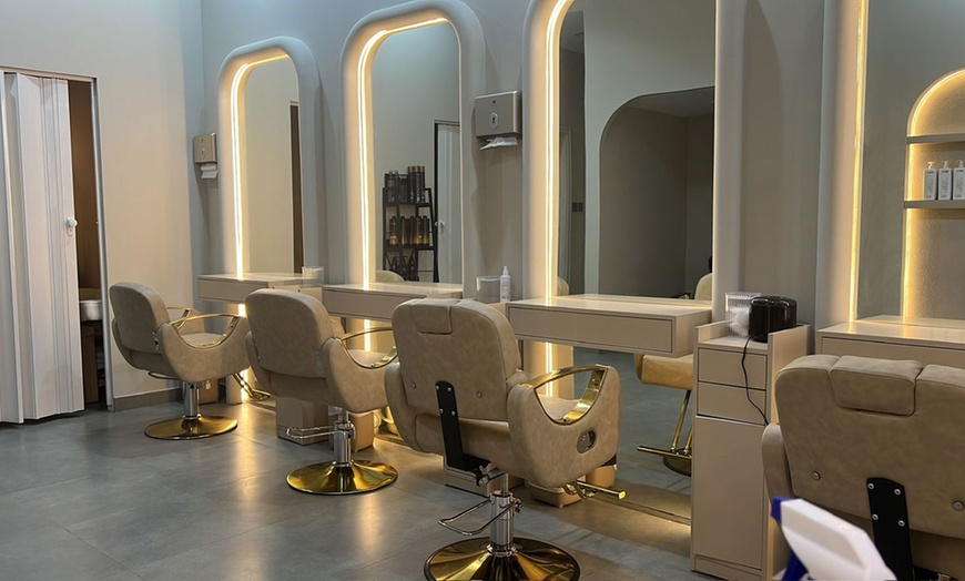 Image 2: Pamper Yourself with Mani-Pedi Combo Options or Gel Extensions!