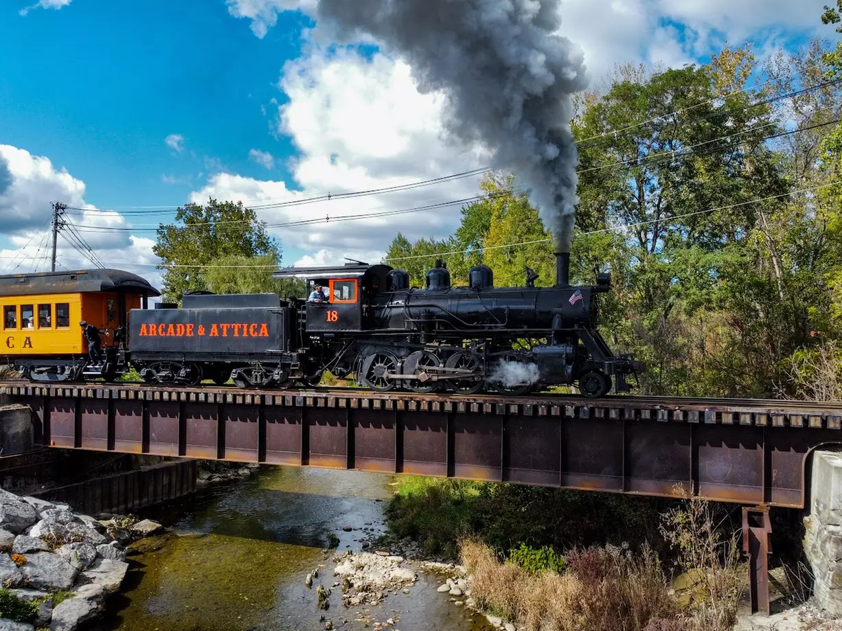 Steam Engine Train Ride for Two or Four