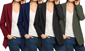 Women's Smart Casual Boyfriend Blazer